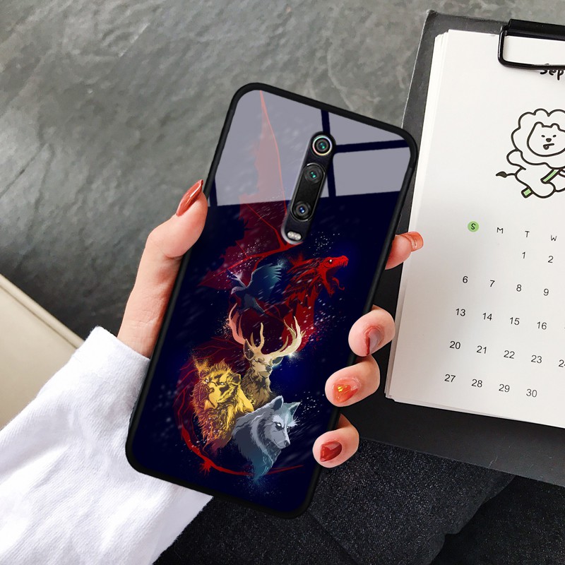 Ốp lưng kính 3D Xiaomi Mi 9T- K20- K20 Pro