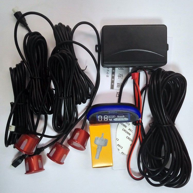 Bộ cảm biến lùi ô tô 4 mắt màn hình LCD cao cấp