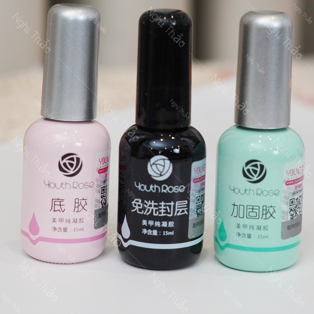 Base top hoa hồng chính hãng 15ml combo 3 chai NGHI THẢO