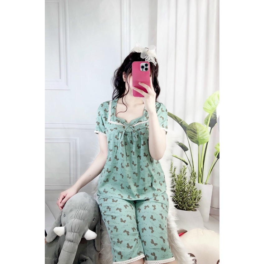 Đồ bộ ngố mặc nhà, bộ mặc nhà Pijama dễ thương JUSTBE79