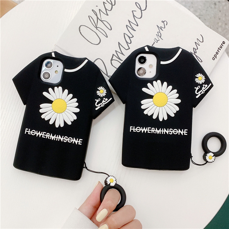 New 1pc Fashion Brand Supreme Kaws Paws Daisy Silica Gel Mobile Phone Straps Keycord Lanyards Finger Rings Cartoon Mobile Phone Accessories Mobile Phone Case Hanging Wrist Strap dây điện thoại