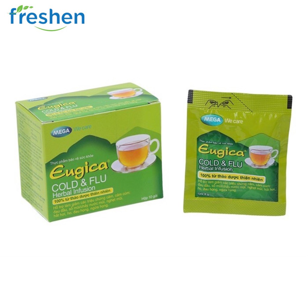 Trà Eugica Cold &amp; Flu Herbal Infusion