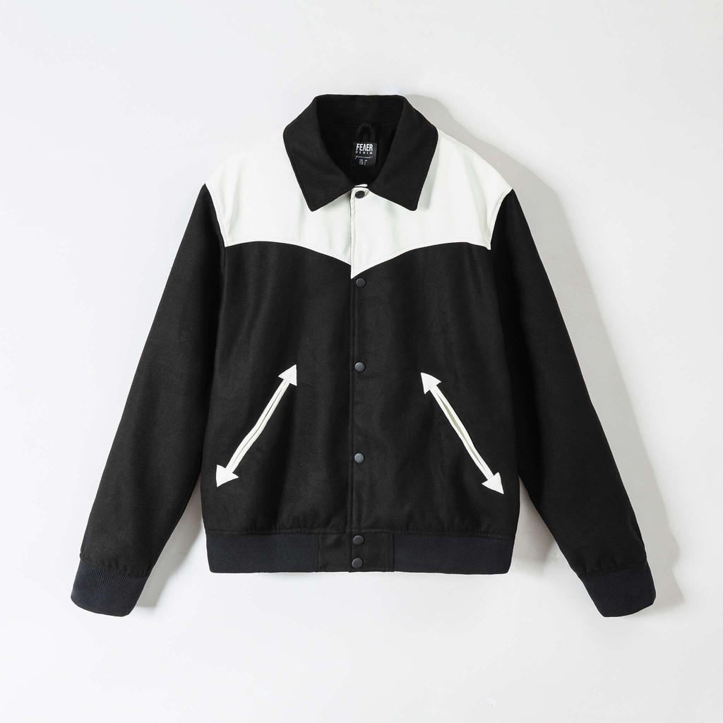 Áo khoác nam họa tiết phối màu Bomber Arrow thoáng, bền bỉ - FEAER DENIM | BigBuy360 - bigbuy360.vn