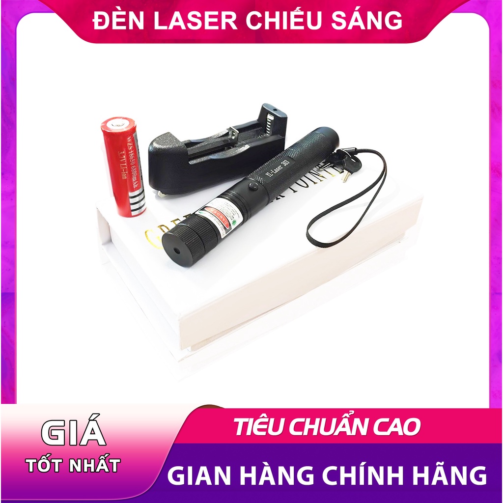 Đèn Laser Siêu Mạnh-Đèn Laser 303, 850, 851 Tia Sáng Xanh, Đỏ Các Loại