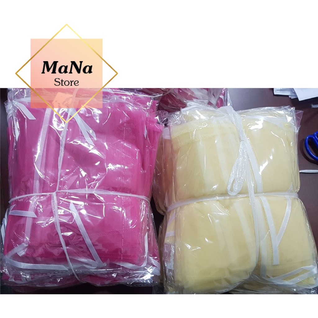 Sỉ 50 Túi lưới đựng quà tặng cỡ lớn rẻ xinh (dây rút ruy băng) 30x20 | BigBuy360 - bigbuy360.vn
