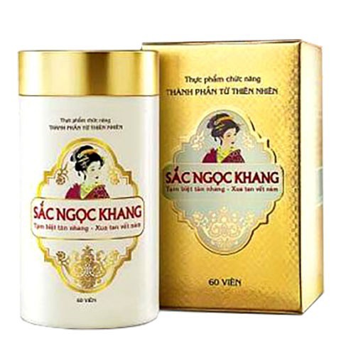 Sắc ngọc khang hỗ trợ điều trị nám da tàn nhang.