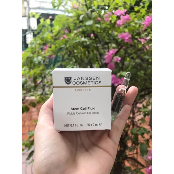 TẾ BÀO GỐC TÁI TẠO VÀ PHỤC HỒI DA JANSSEN COSMETICS STEM CELL FLUID