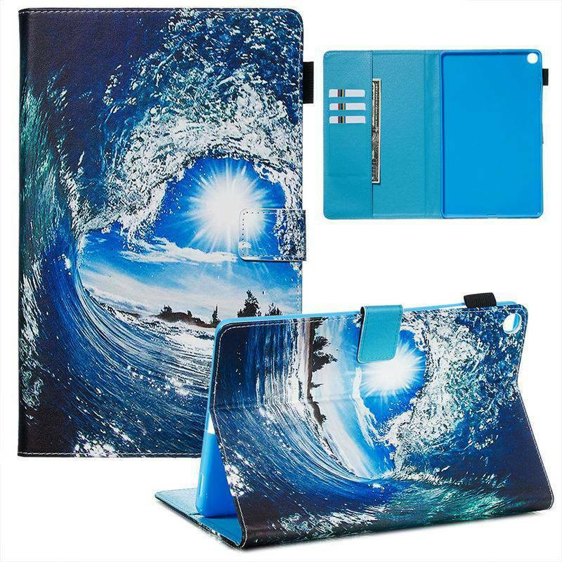 For Samsung Tab A 8.0 2019 SM-T290 T295 Stand Flip Magnetic Shockproof PU Leather Tough Case Cover | BigBuy360 - bigbuy360.vn