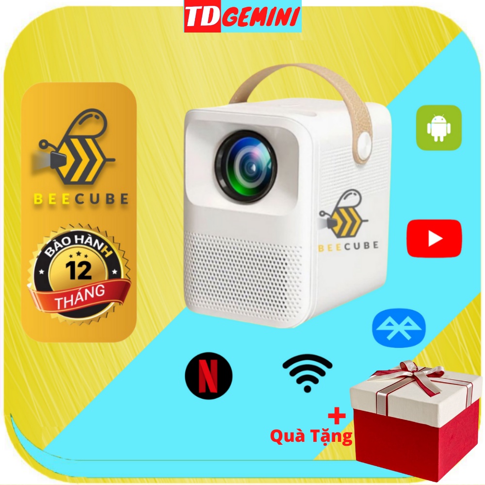 Máy Chiếu Mini BeeCube chính hãng, Full HD 1080, Bảo Hành 12 Tháng | BigBuy360 - bigbuy360.vn