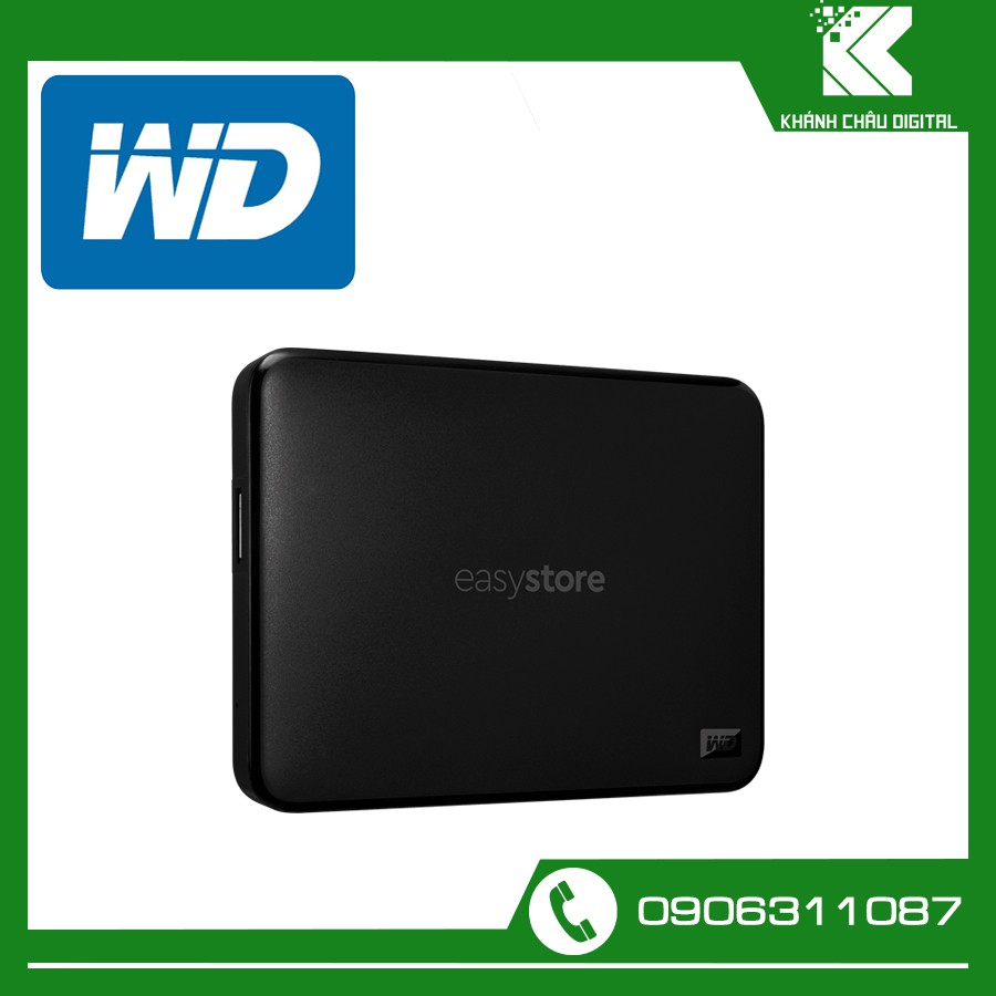 Ổ cứng di động HDD WD Easystore Portable 5TB - WDBKUZ0050BBK