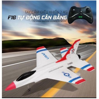 Máy Bay Điều Khiển Từ Xa F16 Trắng 