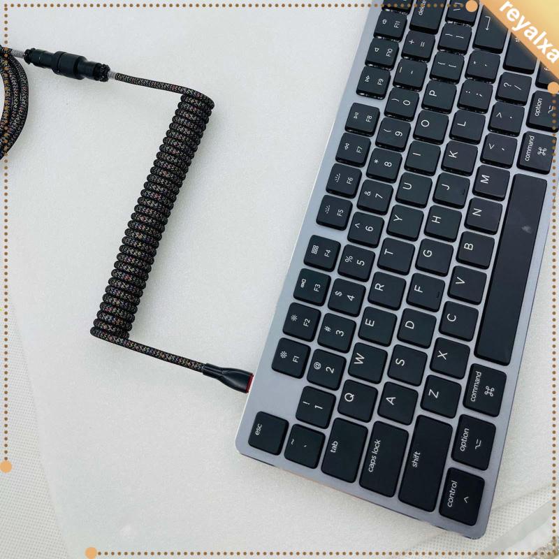 Dây Cáp Nối Dài Chuyển Đổi Cổng USB Sang Cổng Type C Màu Đen Dành Cho Bàn Phím Cơ Chơi Game