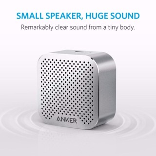 Loa bluetooth cao cấp ANKER SoundCore Nano Stereo Speaker (Xám)