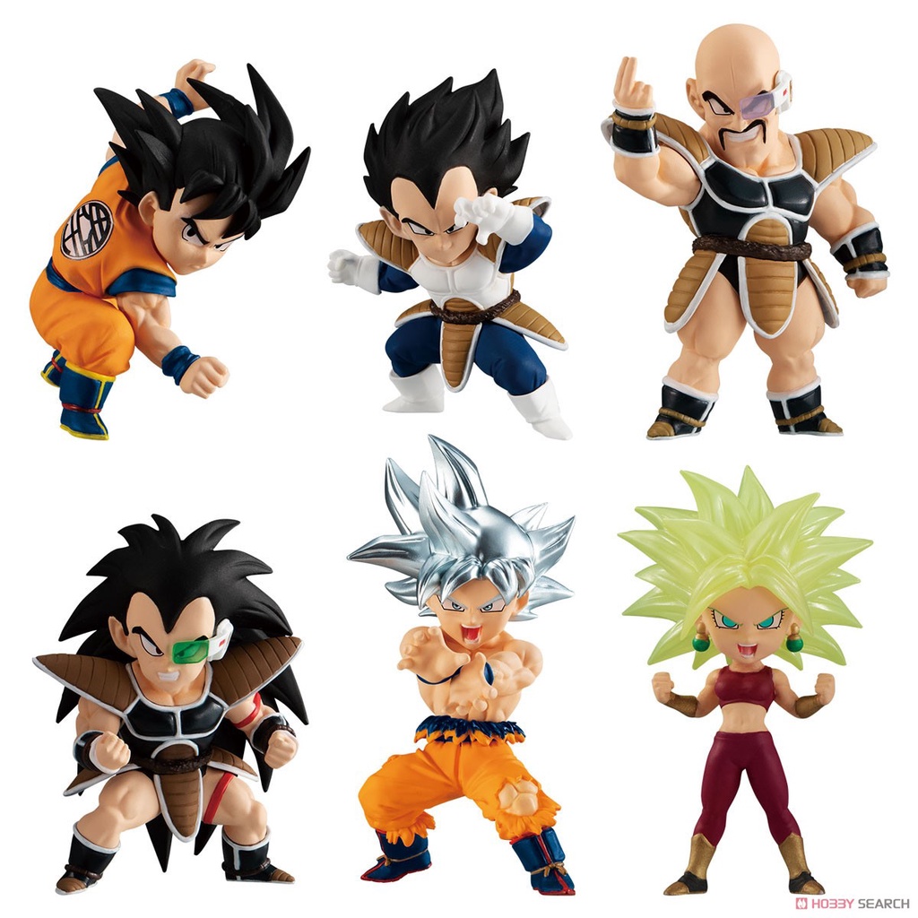 Mô hình lắp ráp Set Dragon Ball Adverge Motion 5 Set (Shokugan) Nabalatiz Zhao Wukong King Boxing Bandai