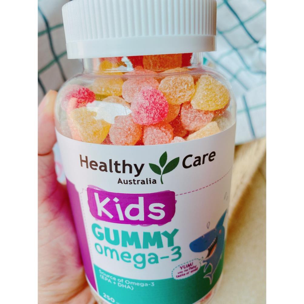 KẸO DẺO Healthy Care Kids GUMMY OMEGA 3 - Úc