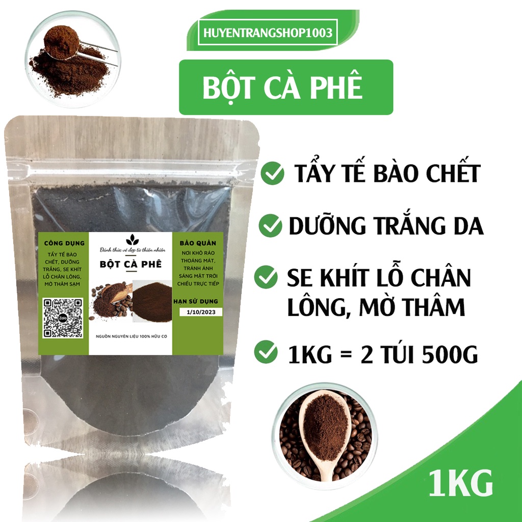 1kg bột cafe (bột cà phê) nguyên chất Handmade