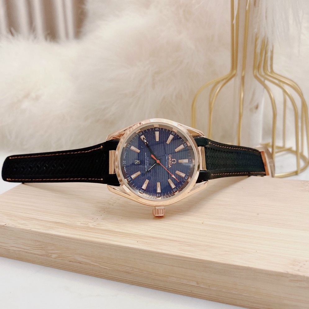 Đồng Hồ Nam Đeo Tay, Đồng Hồ Thời Trang Omega cao cấp dây cao su chống nước viền thép không gỉ Siêu Hót | BigBuy360 - bigbuy360.vn