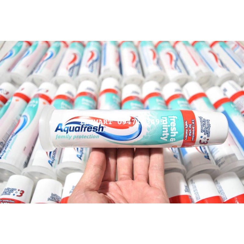 Kem đánh răng trắng răng Aquafresh Whitening 100ml ToothPaste Nhập khẩu Đức