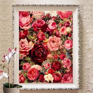 Tranh thêu hoa hồng tình yêu DX1092 (60 x 85cm)