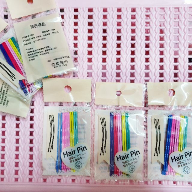 SET 10 KẸP TĂM SẮC MÀU