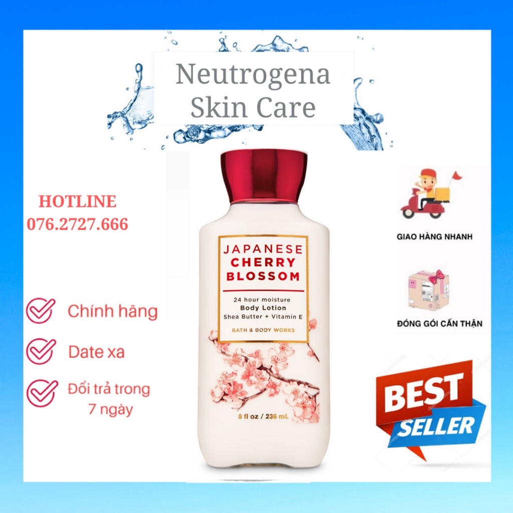 Sữa Dưỡng Da Bath And Body Works - Japanese Cherry Blossom Body Lotion (236ml)