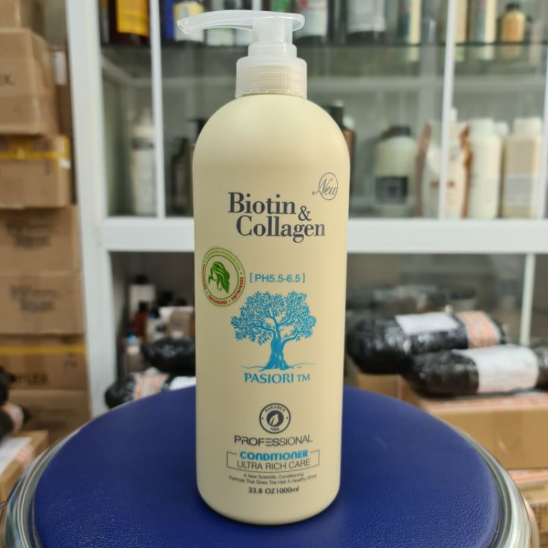 Lẻ dầu gội hoặc dầu xả phục hồi và kích thích mọc tóc Biotin & Collagen 500ml - 1000ml | BigBuy360 - bigbuy360.vn