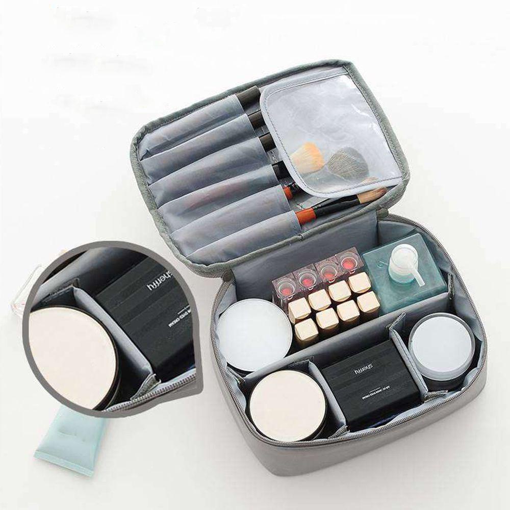 Túi Đựng Mỹ Phẩm Chống Thấm Nước Có Khóa Kéo Tiện Dụng