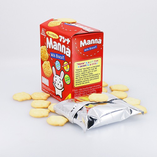 Bánh qui sữa Morinaga Manna 52g