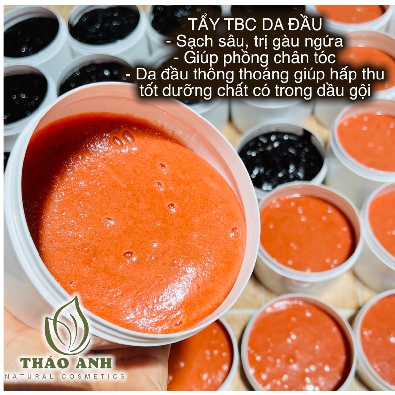 TẨY TẾ BÀO CHẾT DETOX DA ĐẦU CAM MẬT ONG