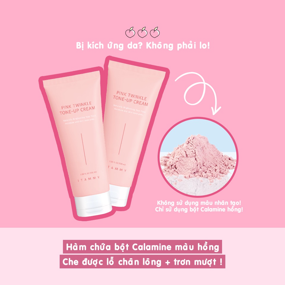Kem tone-up hồng Itammy Pink Twinkle Tone-Up Cream | BigBuy360 - bigbuy360.vn