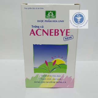 Trứng cá Acnebye new Hộp 30 Viên