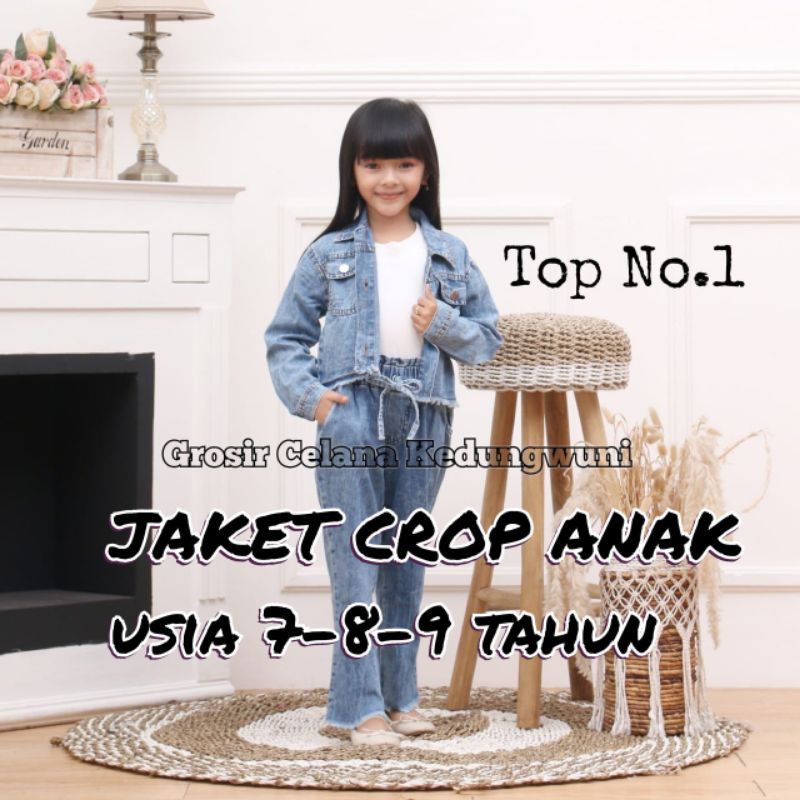 Áo Khoác JEANS Thời Trang Cho Bé 6-7-8-9-10 Tuổi