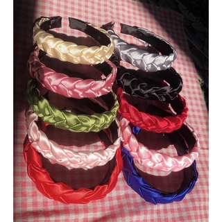 Bờm tóc, cài tóc vải lụa satin