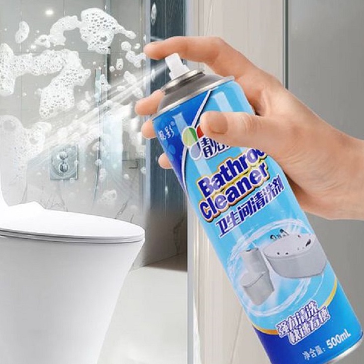 Nước Xịt Nhà Tắm Đa Năng 500ml - Nước Tẩy Rửa Sáng Bóng Khử Mùi Hôi,Vết Ố, Mốc, Rỉ Sét MMS 101213