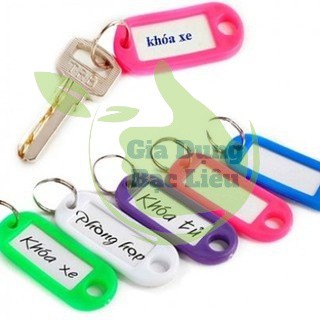 Name tag vali - thẻ ghi chú, ghi nhớ móc chìa khóa đa năng, thẻ đeo đánh dấu bảng tên cho học sinh, nhân viên