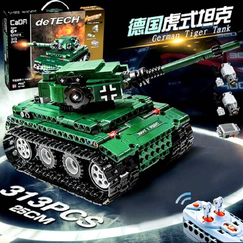 Lego - CaFi C51018 Hi-tech(lắp ghép xe tank điều khiển từ xa )ẢNH THẬT