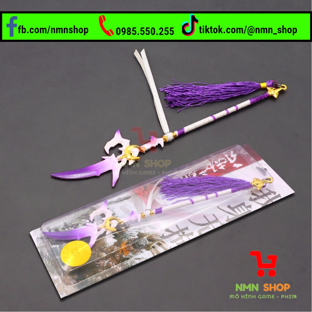 Mô hình game Naraka Bladepoint - Âm Dương Sư - Nguyệt Kích 22cm