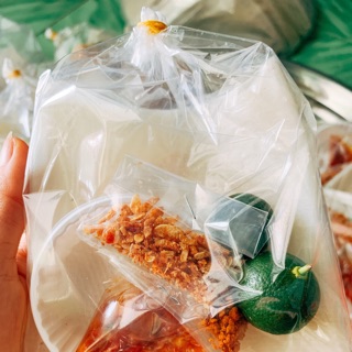 Bánh tráng sate ớt (kèm thêm bịch tép sấy)