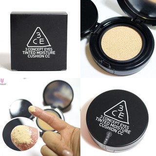 Phấn nước 3CE Stylenanda Tinted Moisture Cushion CC 2 lõi ( Có Bill)
