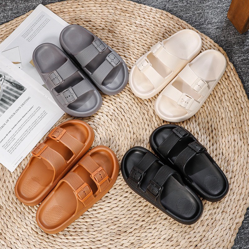 Dép lê hai quai ngang, dép xốp siêu nhẹ, hàng hottrend trẻ trung 2022