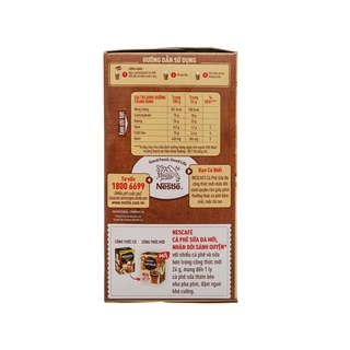 Cà phê sữa đá NesCafé 3 in 1 240g (10 gói x 24g)