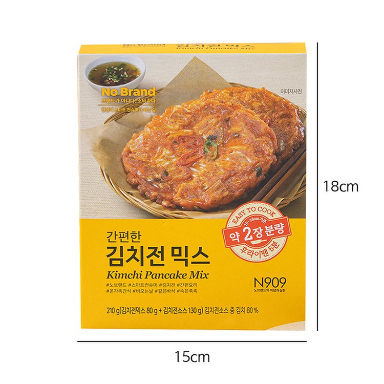 Bột Làm Bánh Kim Chi Chiên Kiểu Hàn Quốc No Brand 210g - Emart VN