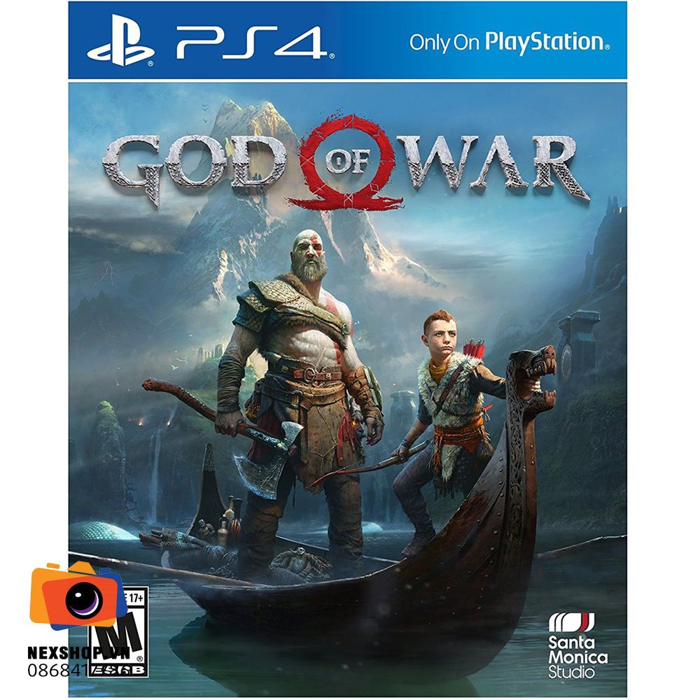 God Of War - Đĩa game PS4 - US