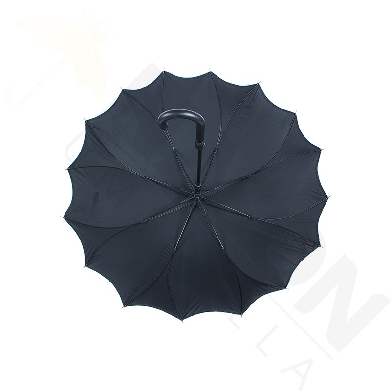 Dù thẳng cao cấp 8 nan đôi Nason Umbrella Golf-N4, tay cầm dạng móc câu, tán dù vải chống thấm nước