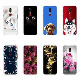 Ốp điện thoại TPU Silicone hình hoa cho ONEPLUS 6 ONE PLUS 6