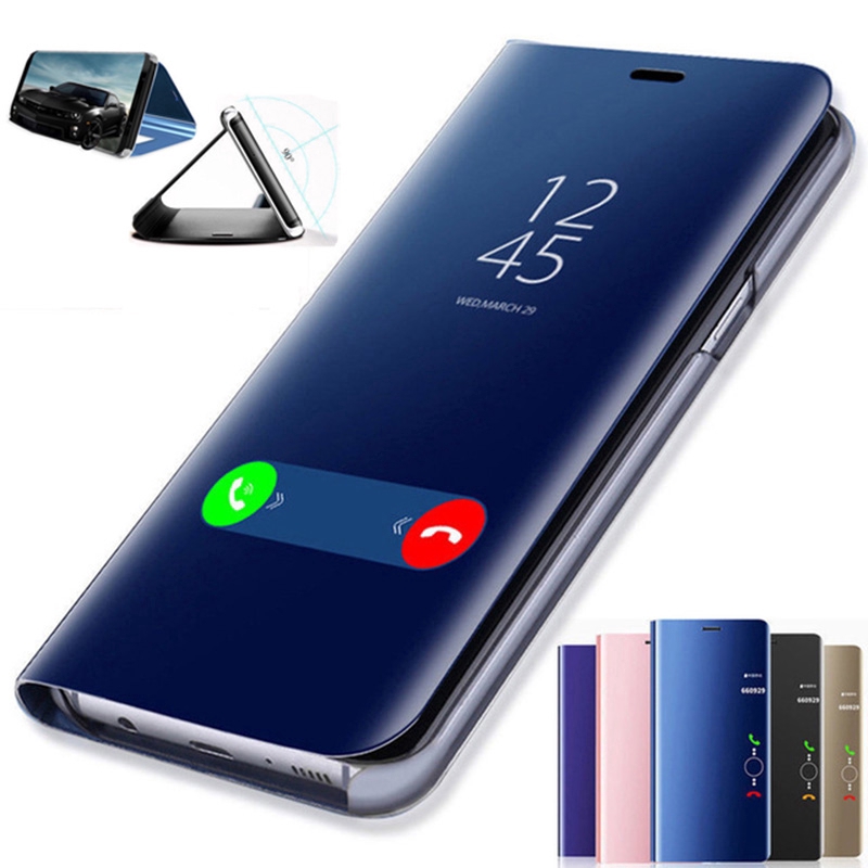 Clear Window Phone Cover Case for Samsung Galaxy S20 Plus Ultra Camshield Smart Mirror Flip Back Funda SamsungS20 S 20 Plus 2020