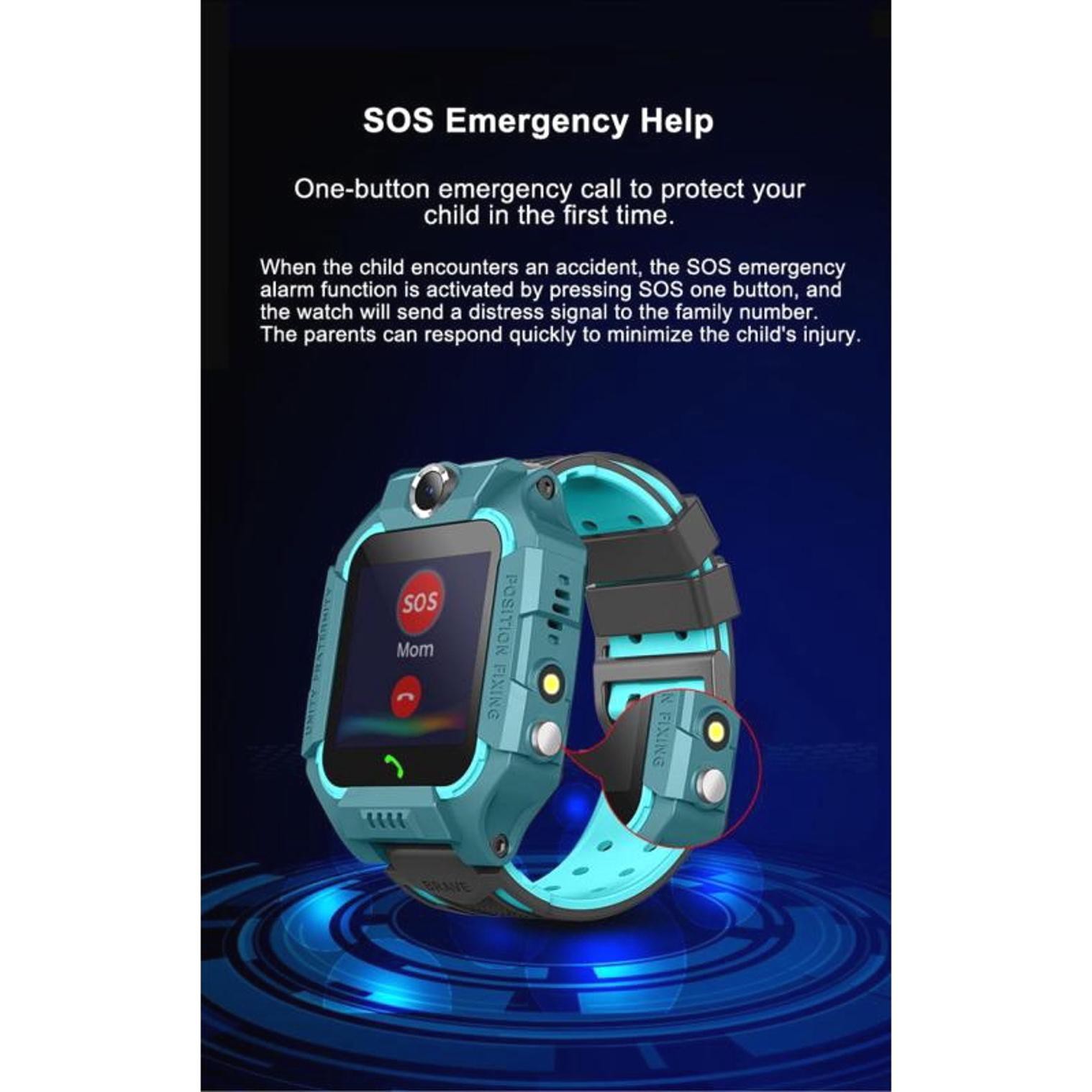 Q19 Swimming Waterproof Kids Smart watch LBS Smartwatches Baby Watch Children SOS Call Location Locator Tracker Anti Lost smart watch jam telefon jam