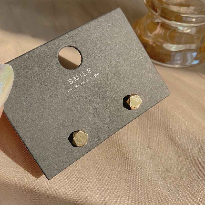 Bộ Khuyên Tai Đính Đá Opal Hình Oval Thời Trang Đơn Giản Sang Trọng Dành Cho Nữ