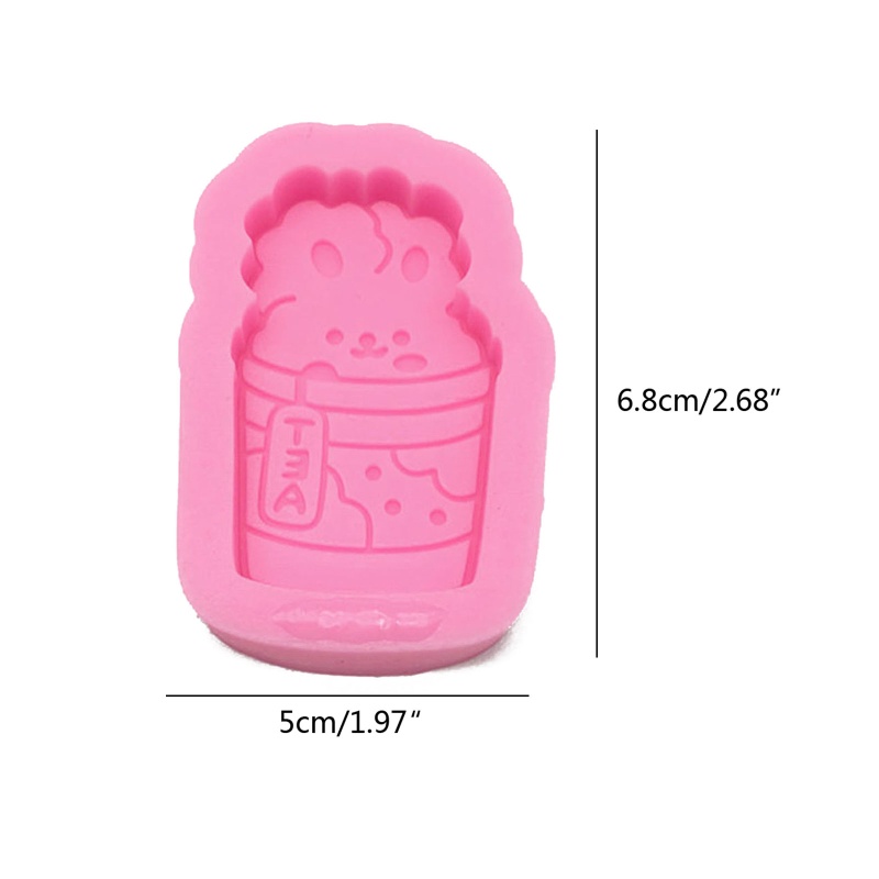 Khuôn Silicone Làm Bánh Hình Thỏ Con Xinh Xắn