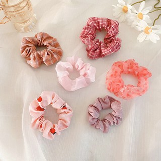 Dây Cột Tóc, Buộc Tóc, Scunchies Nhiều Màu